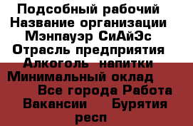 Подсобный рабочий › Название организации ­ Мэнпауэр СиАйЭс › Отрасль предприятия ­ Алкоголь, напитки › Минимальный оклад ­ 20 800 - Все города Работа » Вакансии   . Бурятия респ.